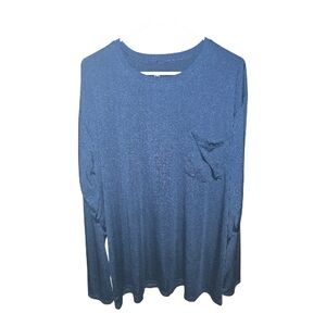 Essentials Long Sleeve Tee - Blue
